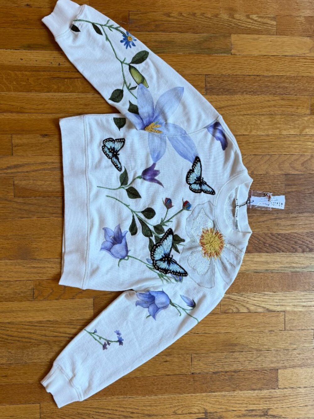 Alice & Olivia Russell embellished sweatshirt - Picture 5 of 7